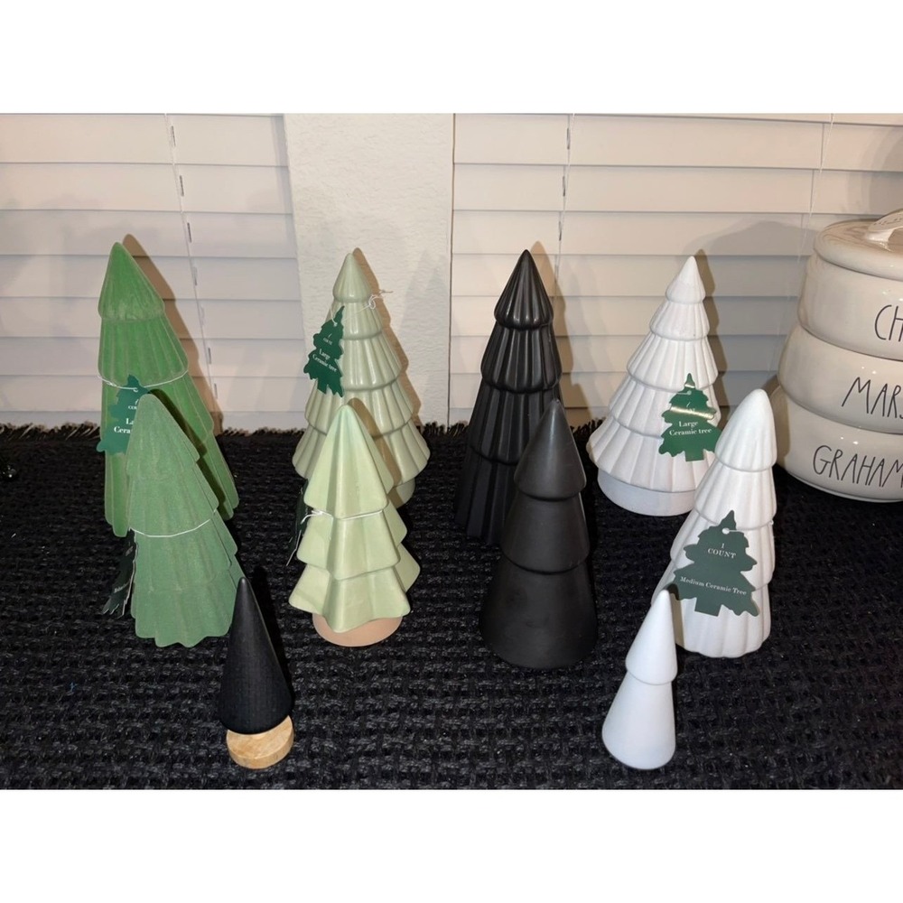 Christmas Tree Bundle of different Styles of Trees- 10 Total